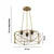 Opviq Luster Dratkruh Glass, Providni