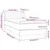 Vidaxl Box spring postelja z vzmetnico taupe 90x200 cm blago