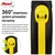 Flexi Flexi New NEON 5 m črno-rumena FlexiNew pes vodilo