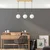 Opviq Luster Orbital-20-14052, 87x20x120cm, IP20, Belo-zlatne boje
