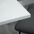 HOMCOM HOMCOM barska miza MDF, kovina 60D x 60Š x 69 91V cm Bel, (5000242666)
