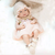 Lutka beba u svečanoj haljini 40cm 602098
