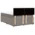 Vidaxl Box spring postelja z vzmetnico taupe 140x190 cm blago