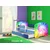 Deciji krevet ACMA II 180x80 F + dusek 6 cm BLUE18