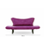 ATELIER DEL SOFA Sofa dvosed Chatto Purple
