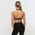 GymBeam Fierce Halter Sports Bra Black