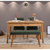 Hanah Home Produzeni set trpezarijskih stolova i stolica (4