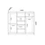 Set za mlade sobe Rb-168-01-006-01 u mat beloj boji