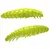 Vabe Larva 3 cm sir 006 Vroče rumena kozarec s 15 kosi