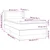 Vidaxl Box spring postelja z vzmetnico modra 80x200 cm blago