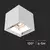 LED solarno zidno svetlo sa senzorom LED/9W/5V IP65 2600 mAh belo