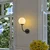 Opviq Zidna lampa Sferis-15031, 15x26x35cm, IP20, Crno-bela