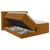 Premium Living Postelja Boxspring Lina, Opečnato Rjava, 160x200