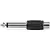 NEDIS CAGB23935BK Audio Adapter, 6.35mm, RCA ženski