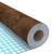 Samoljepljive folije za vrata 2 kom tamni hrast 210 x 90 cm PVC