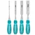Total 4-delni set dleta za dvo THT41K0401