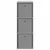 Kreveta s ladicama Betonski sivi 35 x 32 x 99,5 cm