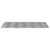 Stepenica Pravokutni 4 pcs Srebrno 40 x 20 cm Aluminij