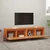 Ormar za Zid s policom Zidne 2 pcs Vosak smeđa 80 x 30 x 35 cm