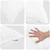 Duvet s jastucima s jastukom 3 pcs Bijelo Mikrovlakna