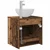 Umivaonik s policom Staro drvo 49,5 x 41 x 64,5 cm