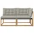 Sekcionalna sofa s jastukom Bijela 162,5 x 83 x 73 cm