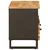 TV ormar s pohranom Smeđa 70 x 33 x 46 cm Čvrsto drvo manga