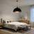 Brilagi - LED luster na sajli METALO 1xE27/40W/230V prečnik 60 cm crna/bakarna