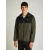 Tommy Jeans Prehodna jakna CHICAGO oliva/črna