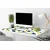 Decormat Podloga za pisalno mizo Flying triangles 120x60 cm