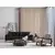 Atelier del Sofa Trosed na razvlačenje Sinor 92x75x225cm Antracit