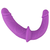Sweet Smile Super Soft Double Strap-On Purple