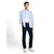 TOM TAILOR Chino hlače temno modra