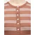 GAP Top  svetlo rjava / bela