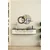 Hanah Home komoda Meyra 120, 120 cm, antracit / travertin / srebrna