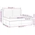 Vidaxl Box spring postelja z vzmetnico LED tem. zelena 200x200cm žamet