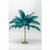 Meblo Trade Stolna Lampa Feather Palm Green 50x50x60h cm