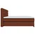 Premium Living Postelja Boxspring Carmen C, Rjava, 180x200