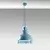 Opviq Luster Saglam 3762, O30x40 cm, E27, Plavi