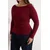 Trendyol Curve Ženska bluza Tbbaw26Af00108, Crvena