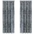 Baršunaste zavjese 2 pcs Srebrno Siva 245 x 140 cm Baršun