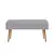 HANAH HOME Trpezarijski set Vina 0701 4 AtlanticGrey