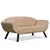 Atelier del Sofa Dvosed na razvlačenje Genzo 177x87x75cm Krem