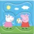 DINO Puzzle za bebe Peppa Pig - Porodica 3/4/5 delova (325135)