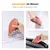 K&F Advanced long nozzle short nozzle air blowing, pink silicone material, surface touch oil