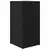 Vrtne sadilice 2 kom crna 40 x 40 x 80 cm od poliratana