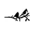 Atelier Del Sofa Dekorativna figura Bird On The Branch 07, 45x23 cm , 1.5 mm
