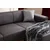 Atelier del Sofa Ugaona garnitura Horizon 85x77x250cm Tamnosiva
