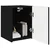 TV zidni ormar 2 pcs Crna 30 x 31 x 40 cm Konstruirano drvo