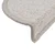Prostirke za stepenice 10 kom 56x17x3 cm poluokrugle boje taupe